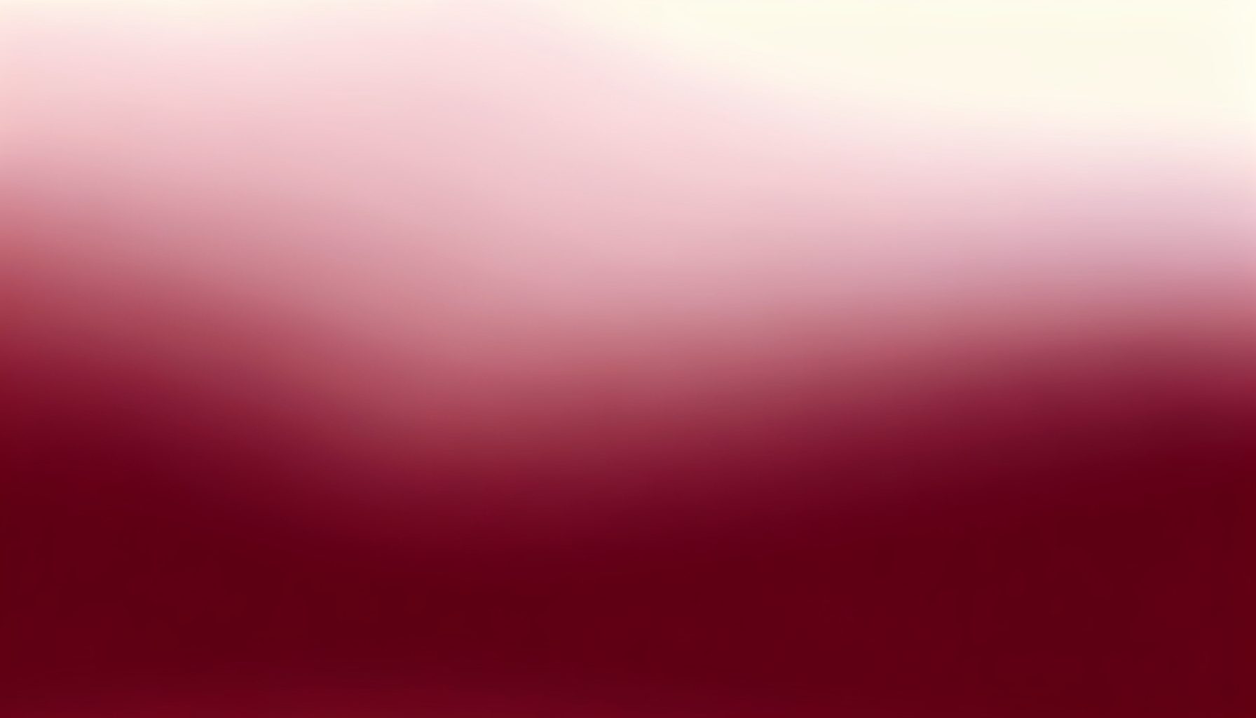 Soft warm gradient of dusty rose fading into deep burgundy with a thin cream horizon, calm and cinematic.